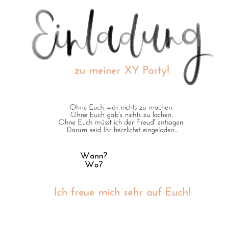 Party Einladung: Einladungskarten hier gestalten | Paperlounge