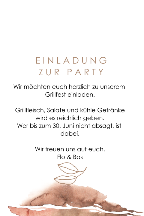 Party Einladung: Einladungskarten hier gestalten | Paperlounge