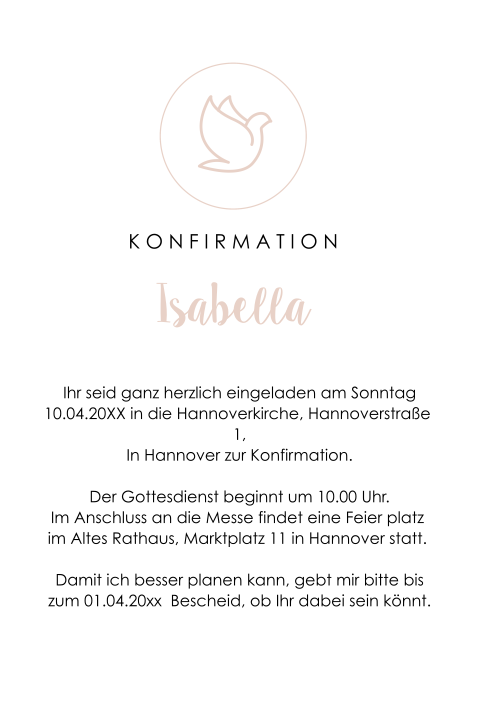 Alle Konfirmationskarten