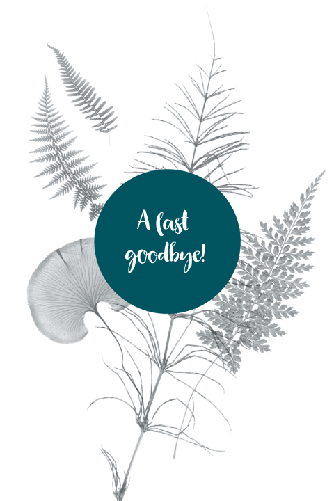 A last Goodbye! – floral und zart