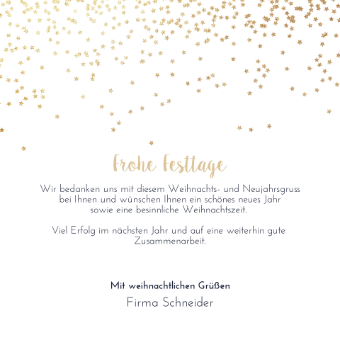 Neujahrskarte online gestalten